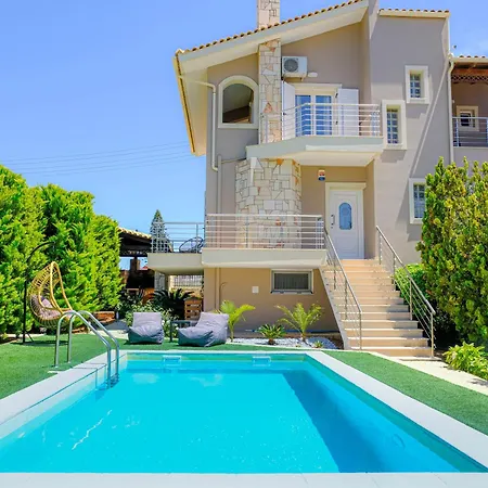 Case de vacanță Mare Luxury With Private Pool Goúrnes